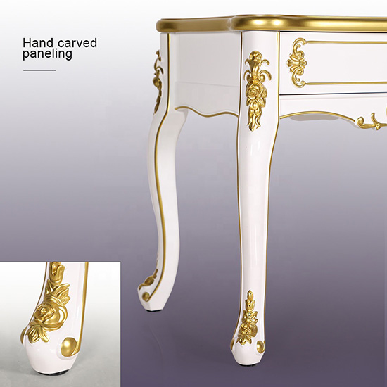 Tραπέζι Manicure Premium Collection White & Gold - 6950113 ΤΡΑΠΕΖΙΑ ΜΑΝΙΚΙΟΥΡ