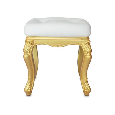 Επαγγελματικό σκαμπό pedicure Premium Collection White & Gold - 6950115
