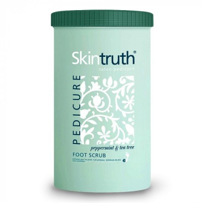 Skintruth Premium pedicure foot scrub Mεντα & Tea Tree 1200gr - 9079154