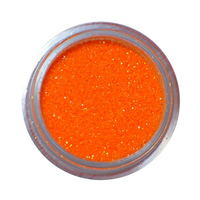 Nails glitter dust πορτοκαλί neon no 17 - 3280094