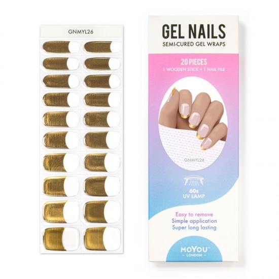 Gel Strips Semi-Cured Nail Wraps - 9200026