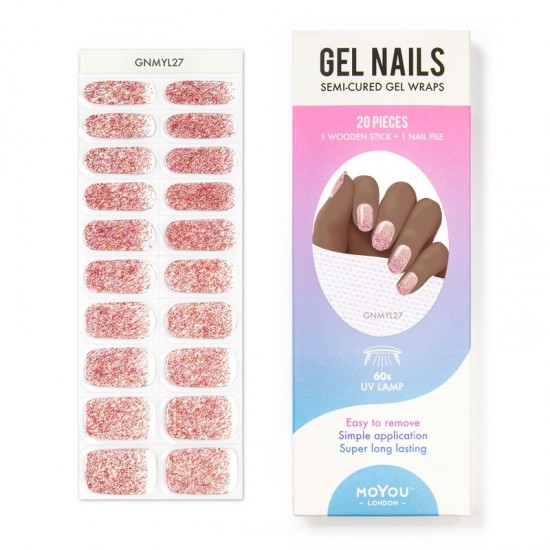 Gel Strips Semi-Cured Nail Wraps - 9200027