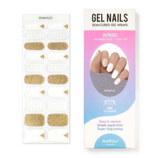Gel Strips Semi-Cured Nail Wraps - 9200031
