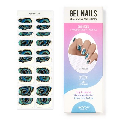 Gel Strips Semi-Cured Nail Wraps - 9200034