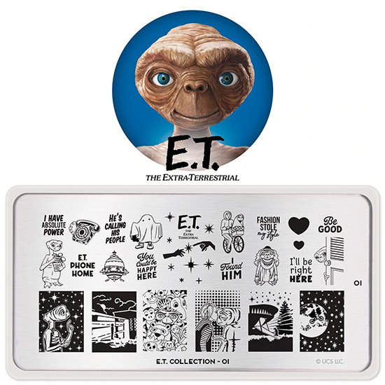 Image plate E.T. The Extra Terrestrial 01 - 113-MPET01 NEW ARRIVALS