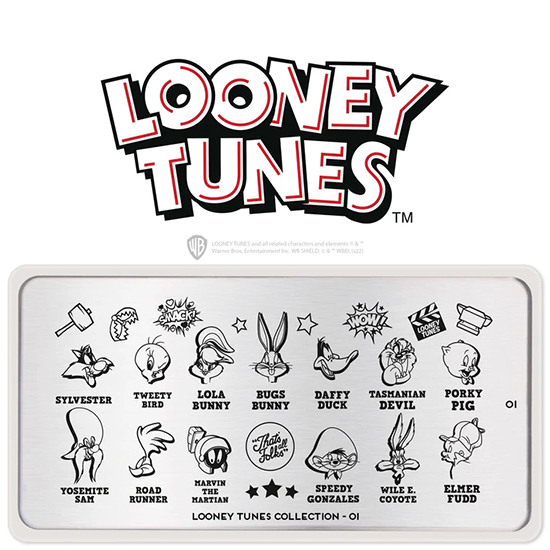 Image plate Looney Tunes 01 - 113-LOONEY01