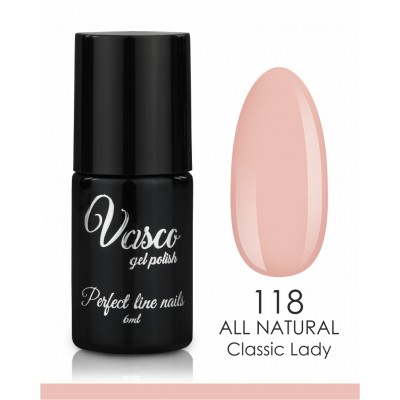Vasco all natural 118 ημιμόνιμο βερνίκι classic lady 6ml - 8110118