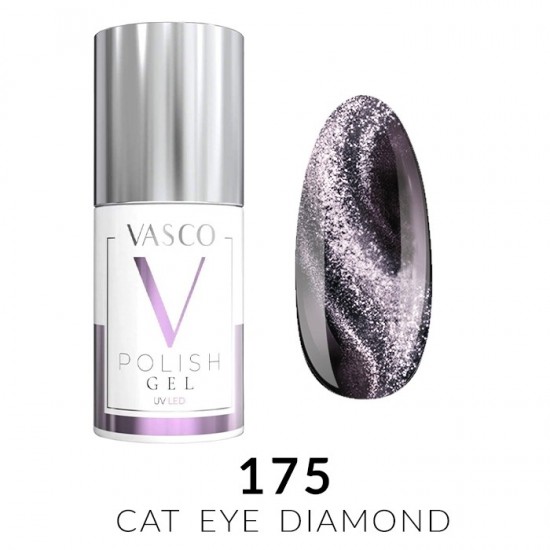 Vasco diamond cat eye 175 ημιμόνιμο βερνίκι 6ml - 8111414 VASCO GEL POLISH ΠΛΗΡΕΣ ΧΡΩΜΑΤΟΛΟΓΙΟ