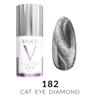 Vasco diamond cat eye 182 ημιμόνιμο βερνίκι 6ml - 8111419