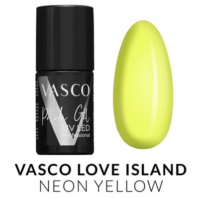 Vasco love island ημιμόνιμο βερνίκι neon yellow 7ml - 8117132