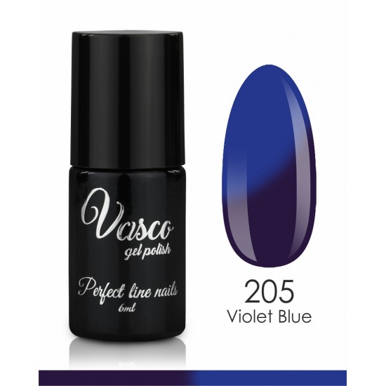 Vasco thermo color 205 ημιμόνιμο βερνίκι violet blue 6ml - 8110205 VASCO GEL POLISH ΠΛΗΡΕΣ ΧΡΩΜΑΤΟΛΟΓΙΟ