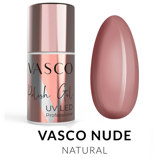 Vasco ημιμόνιμο βερνίκι UV LED Professional natural 6ml - 8117101 VASCO GEL POLISH ΠΛΗΡΕΣ ΧΡΩΜΑΤΟΛΟΓΙΟ