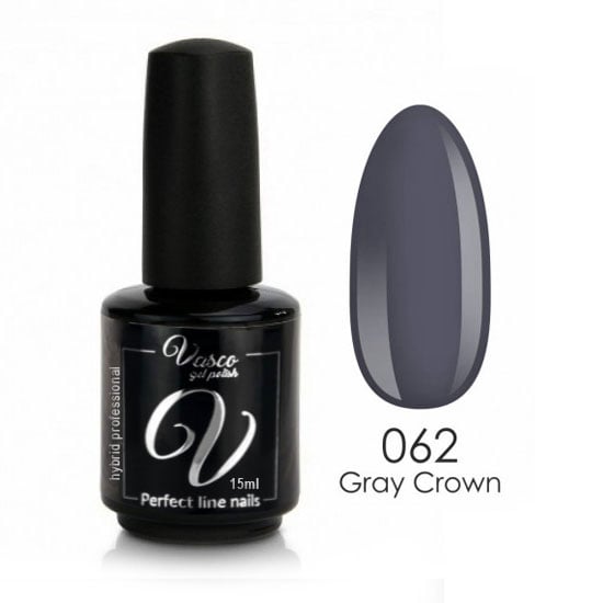 Vasco ημιμόνιμο βερνίκι 062 gray crown 15ml - 8111162 VASCO BEST-SELLER 15ML Vasco ημιμόνιμο βερνίκι 062 gray crown 15ml - 8111162 VASCO BEST-SELLER 15ML