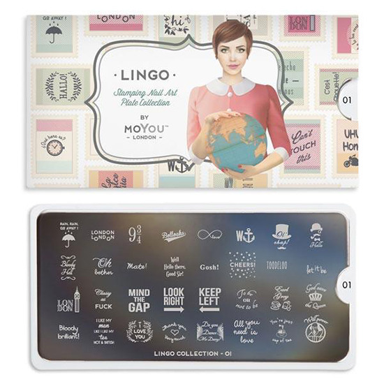 Image plate Lingo 01 - 113-MPLIN01 