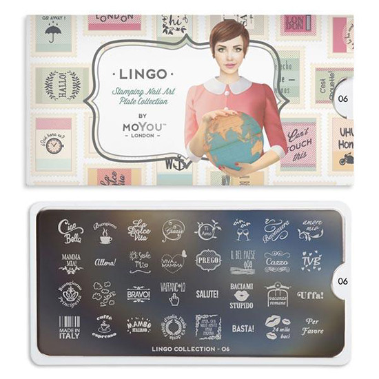 Image plate Lingo 06 - 113-MPLIN06 NEW ARRIVALS
